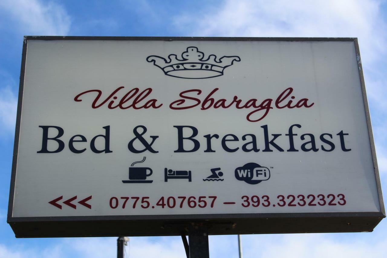 B&B Villa Sbaraglia Alatri Екстер'єр фото